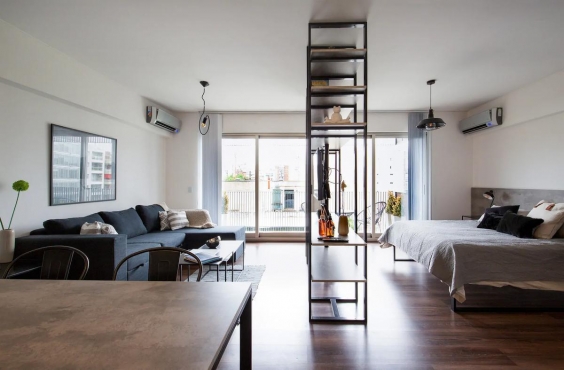 Departamento en Quartier Dorrego · 40m² · 1 Ambiente · 1 Cochera