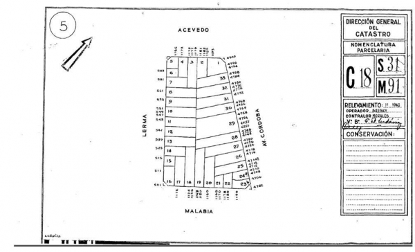 Terreno en Villa Crespo