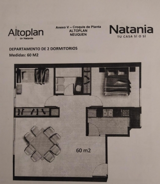 Vendo Dpto 2 Dorm. - Neuquen Centro