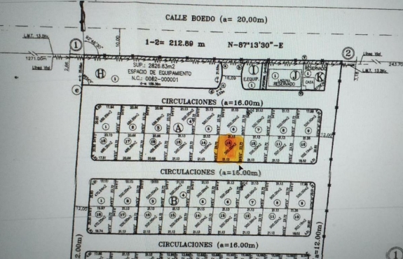Terreno de 500m² en Barrio Boedo Village