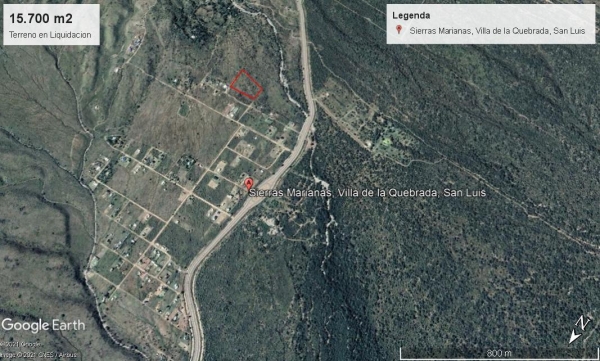 Tierras en Venta en Las Sierras Marianas - 15700 m2