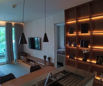 Alugo Belíssimo Apartamento Mobiliado E Decorado De 58 m² no Brisas Do Lago