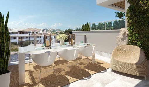 Apartamento bajo en venta en Benalmádena Pueblo