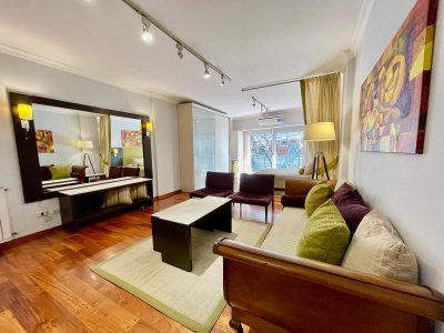 Amplio Departamento Amueblado Muy Luminoso!