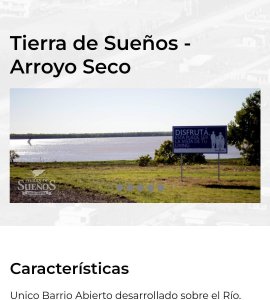 Vendo Terreno en Tierra de Sueños, Ciudad Náutica, Arroyo Seco.