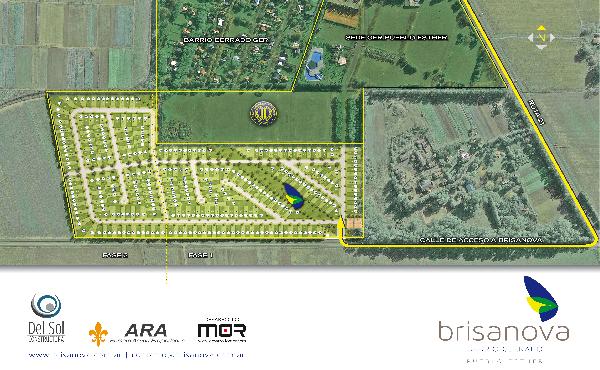 Terrenos en venta. Barrio privado Brisanova 